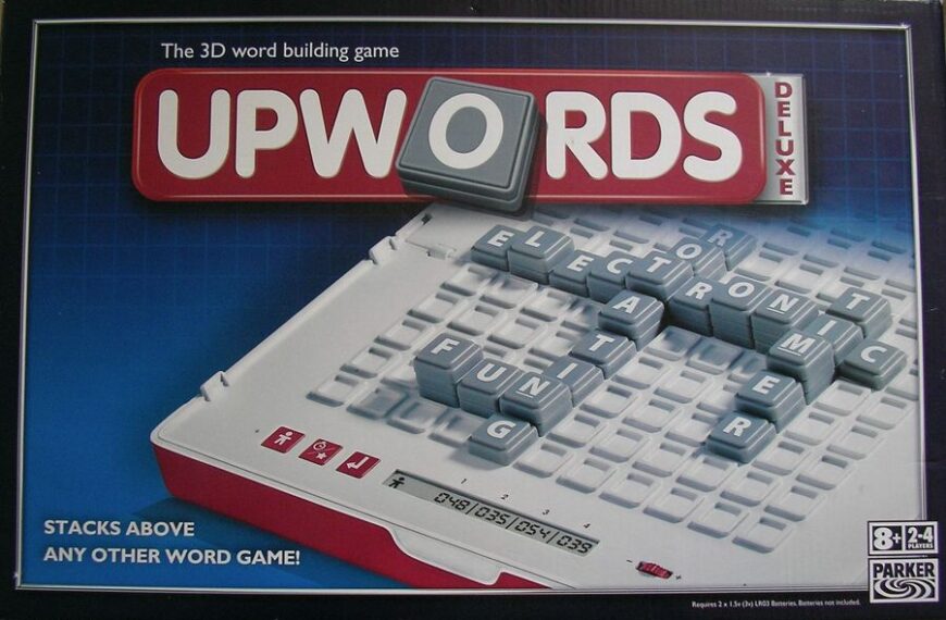 Upwords Deluxe (2007) Board Game