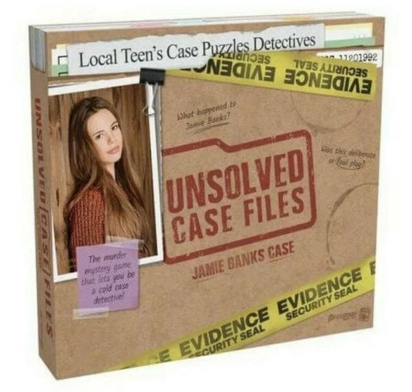 Unsolved Case Files: Jamie Banks (2019) Board Game