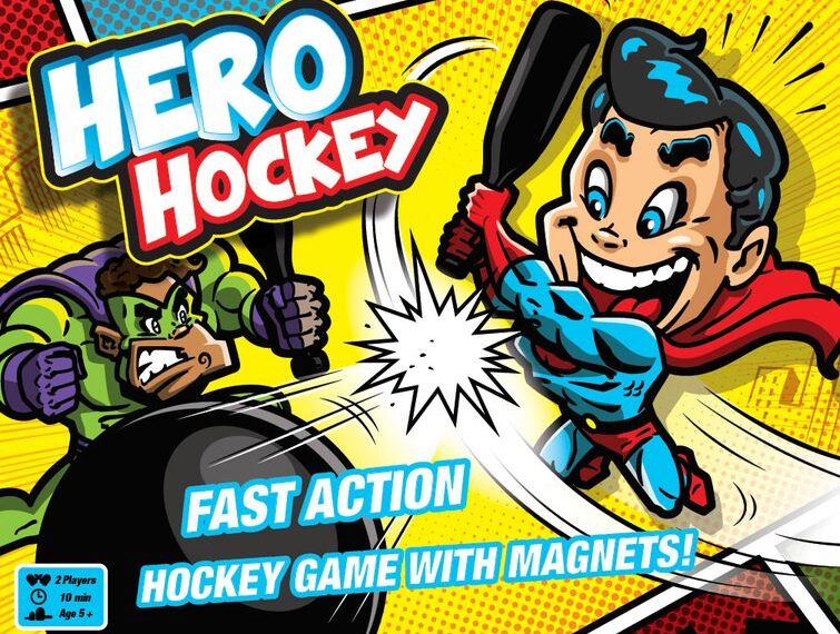 Hero Hockey (2021) Board Game
