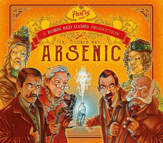 Tea, Scones, and Arsenic (2021) Board Game