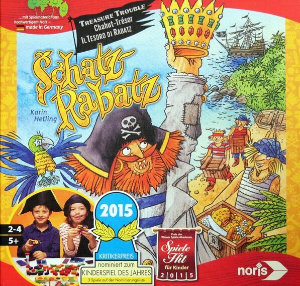 Schatz-Rabatz (2015) Board Game