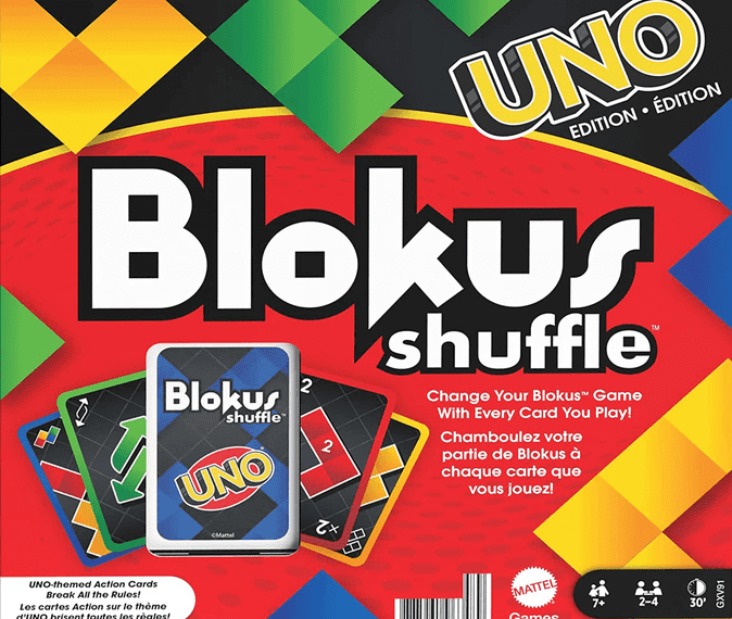Blokus Shuffle: UNO Edition (2021) Board Game