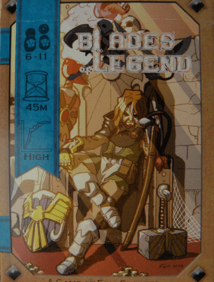 Blades of Legend (2012) Board Game