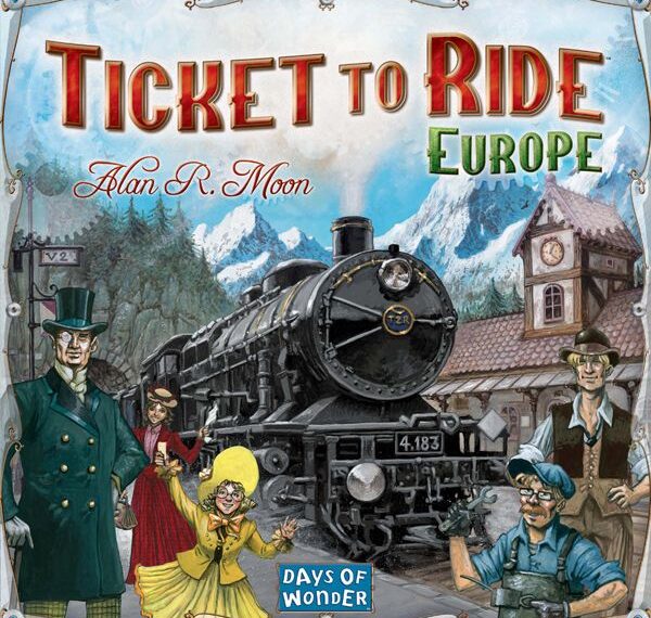 Ticket to Ride: Europe (2005) Board Game