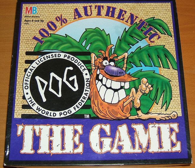 POG The Game (1995) Board Game