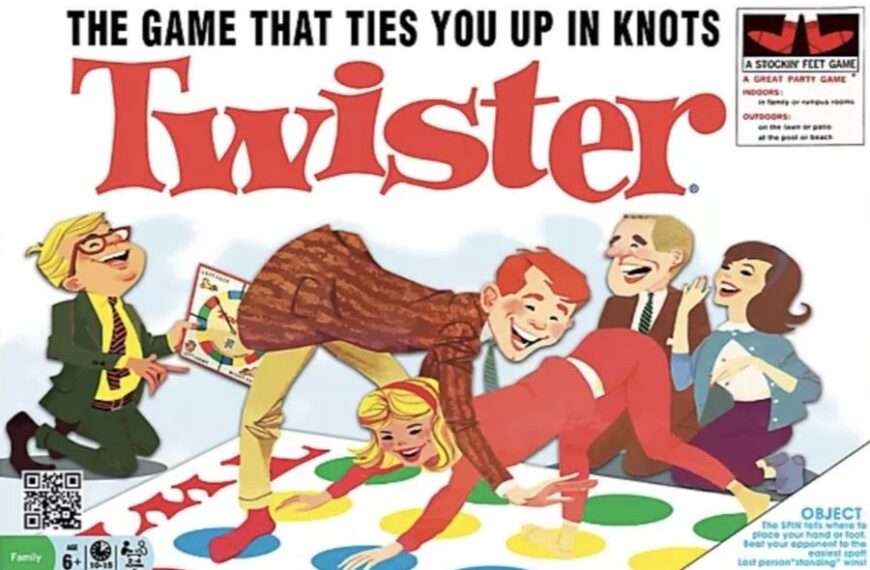 Twister (1966) Board Game