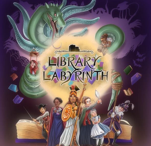 Library Labyrinth (2023) Board Game