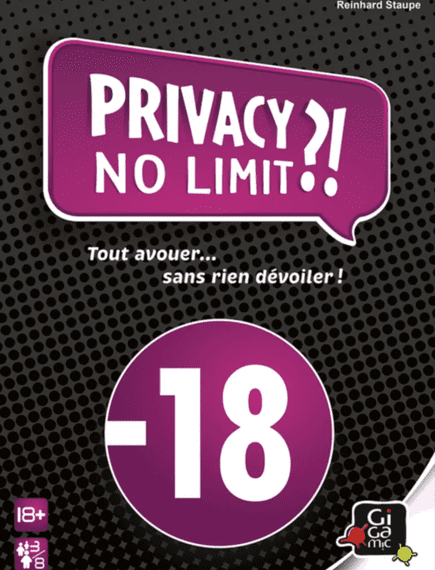Privacy No Limit (2011) Board Game