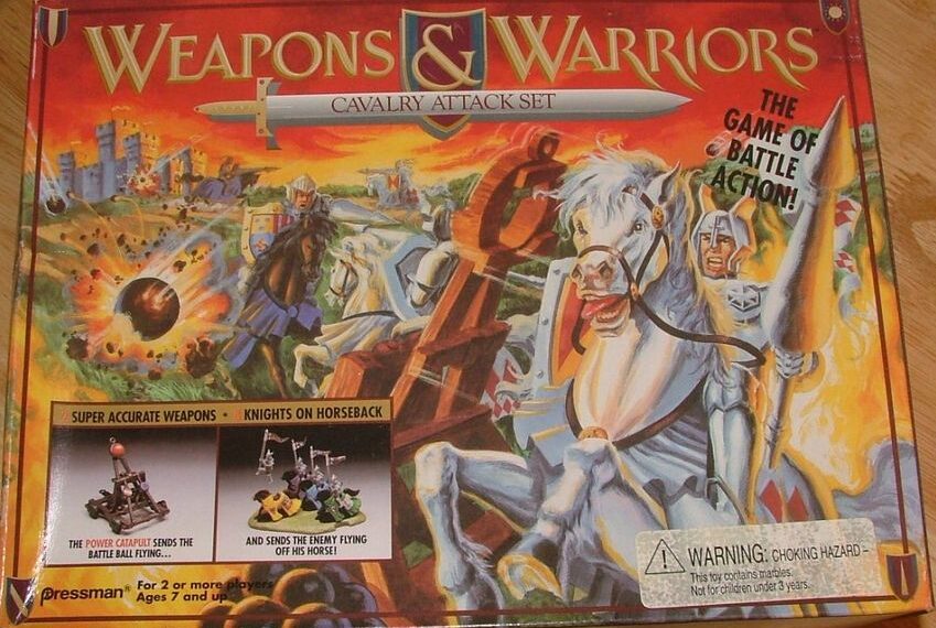 Weapons & Warriors: Cavalry Attack Set (1994) Board Game