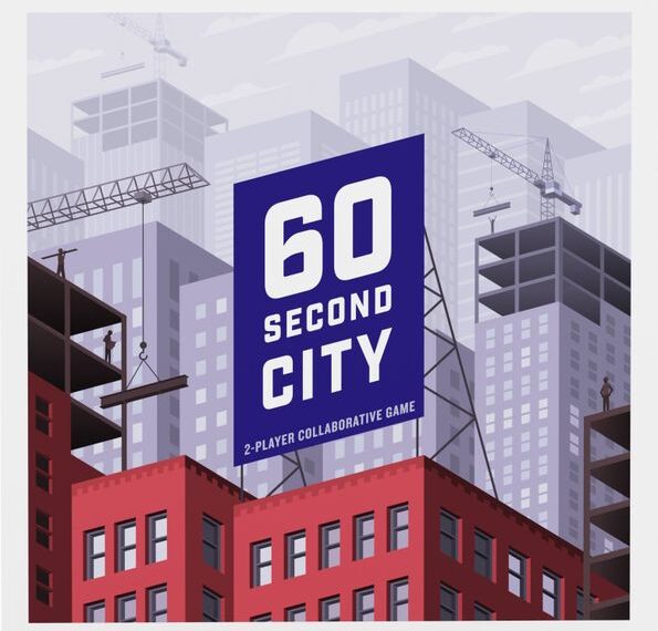 60 Second City (2021) Board Game