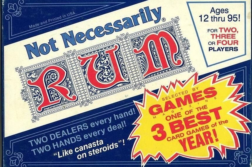 Not Necessarily Rum (1988) Board Game