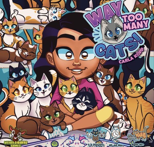 Way Too Many Cats! (2024) Board Game