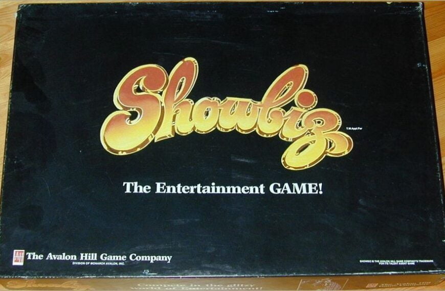 Showbiz (1984) Board Game