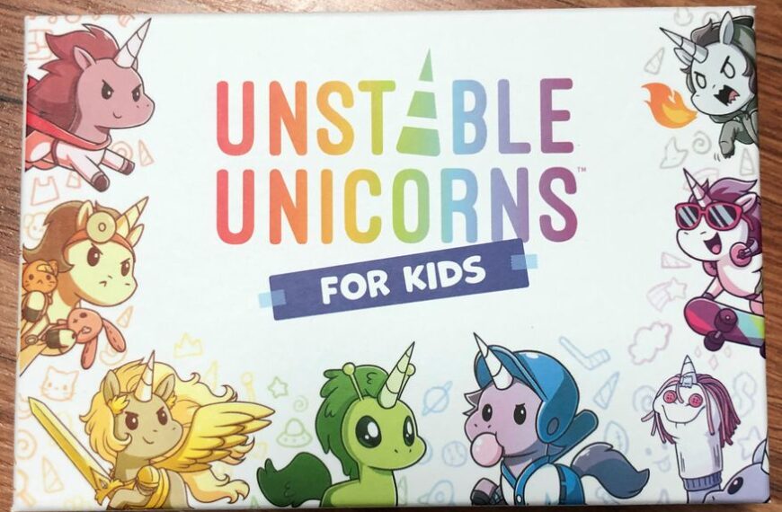Unstable Unicorns for Kids (2021) Board Game