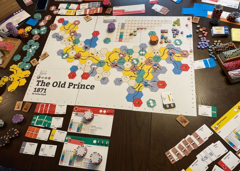 The Old Prince 1871 (2022) Board Game