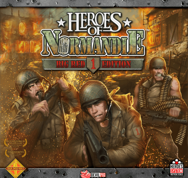 Heroes of Normandie: Big Red One Edition (2022) Board Game