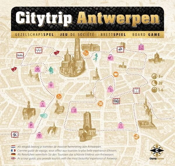Citytrip Antwerpen (2022) Board Game