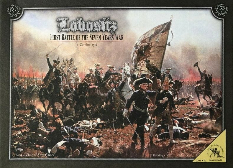 Lobositz: First Battle of the Seven Years War (2005) Board Game