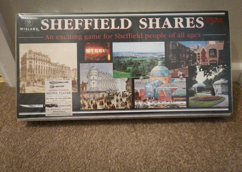 Sheffield Shares (1989) Board Game