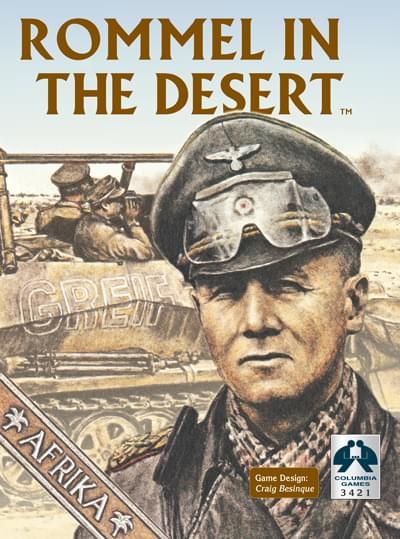 Rommel in the Desert (1982) Board Game