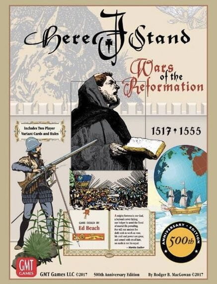 Here I Stand: 500th Anniversary Edition (2017) Board Game