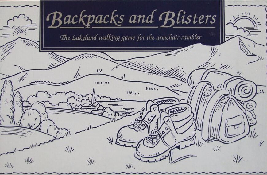 Backpacks and Blisters (1993) Board Game