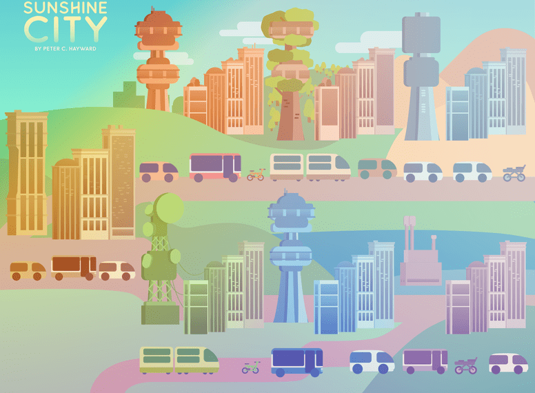 Sunshine City (2022) Board Game