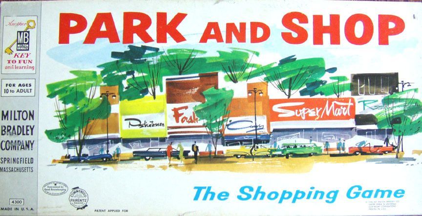 Park and Shop (1950) Board Game