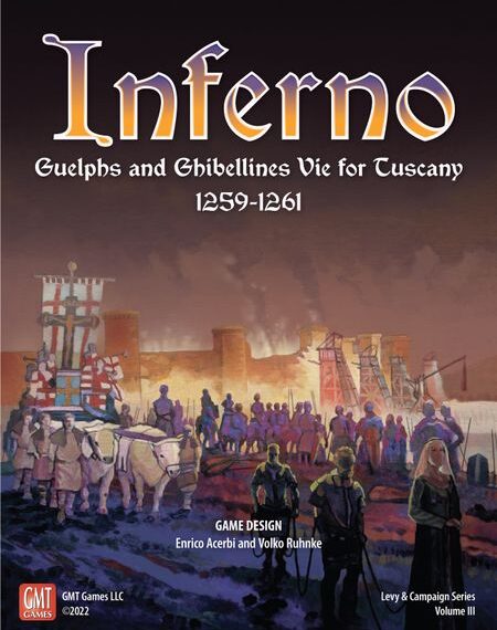 Inferno: Guelphs and Ghibellines Vie for Tuscany, 1259-1261 (2023) Board Game
