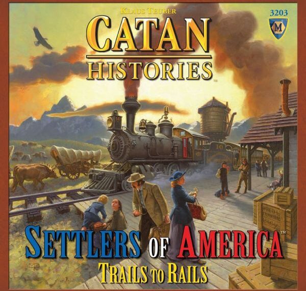 Catan Histories: Settlers of America – Trails to Rails (2010) Board Game
