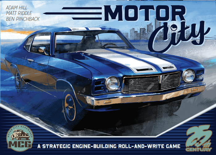 Motor City (2023) Board Game