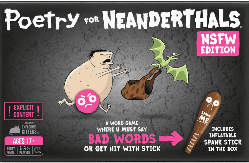 Poetry for Neanderthals: NSFW Edition (2022) Board Game