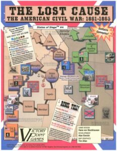 The Lost Cause: The American Civil War, 1861-1865 (2010) Board Game