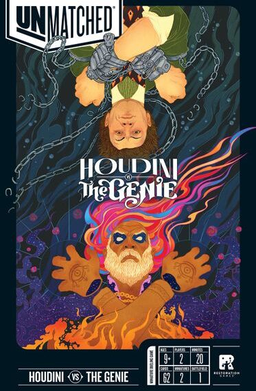Unmatched: Houdini vs. The Genie (2022) Board Game