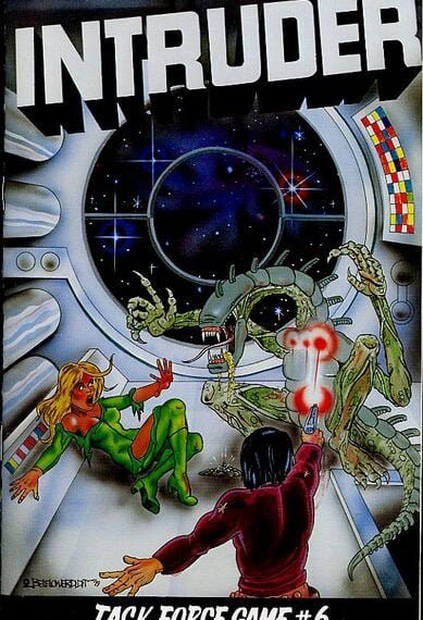 Intruder (1980) Board Game