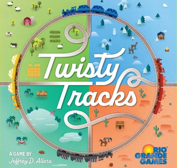 Twisty Tracks (2023) Board Game