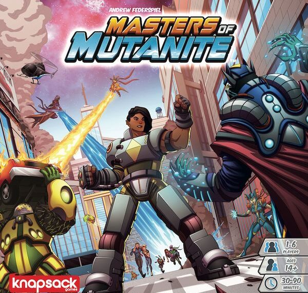 Masters of Mutanite (2022) Board Game