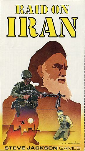 Raid on Iran (1980) Board Game