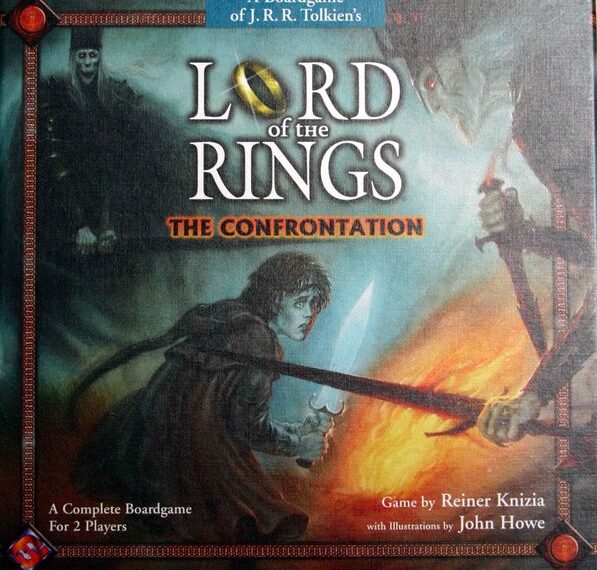 Lord of the Rings: The Confrontation (2002) Board Game