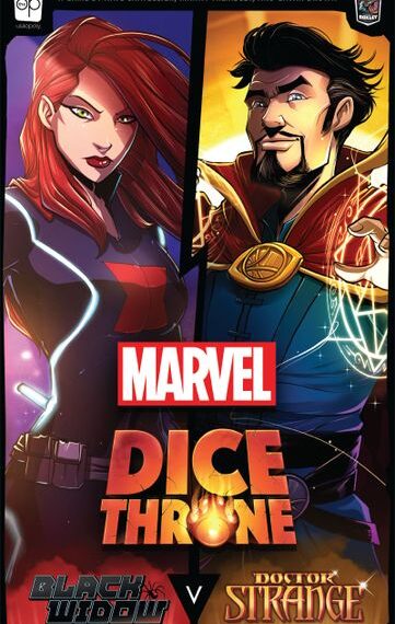 Marvel Dice Throne: Black Widow v. Doctor Strange (2022) Board Game