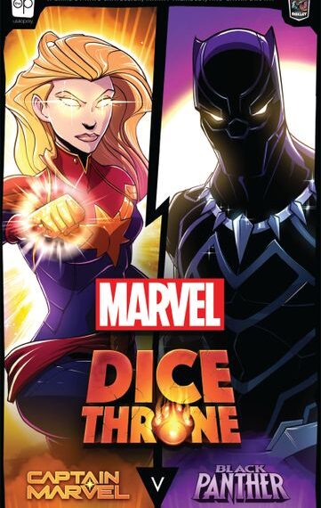 Marvel Dice Throne: Captain Marvel v. Black Panther (2022) Board Game