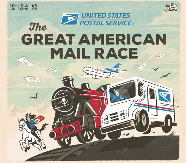 USPS: The Great American Mail Race (2022) Board Game