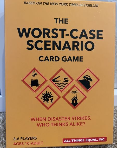 The Worst-Case Scenario Card Game (2021) Board Game
