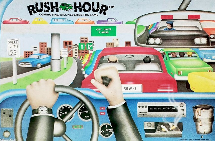 Rush Hour (1981) Board Game