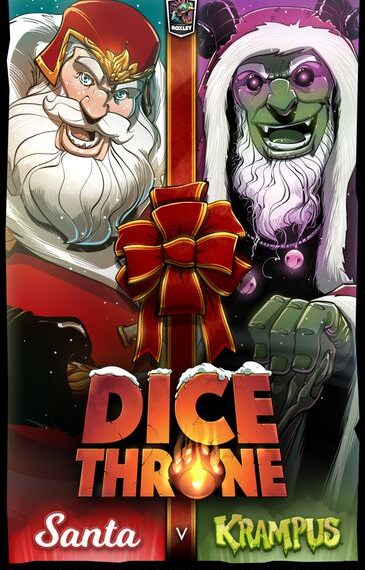 Dice Throne: Santa v. Krampus (2022) Board Game