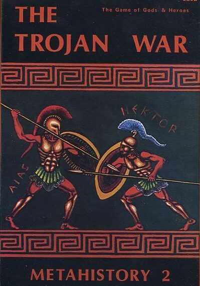 The Trojan War: The Game of Gods & Heroes (1981) Board Game