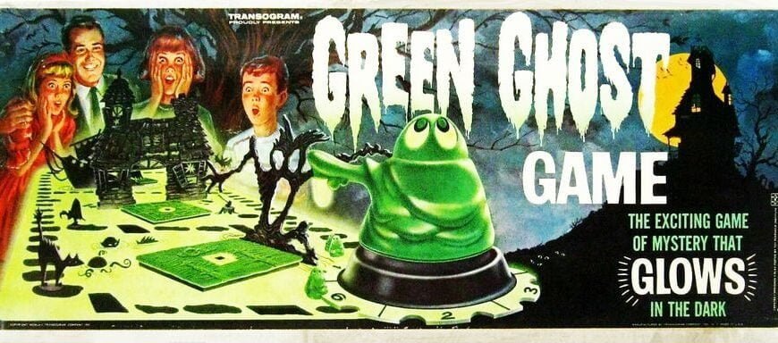 Green Ghost (1965) Board Game