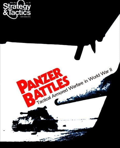 Panzer Battles: Tactical Armored Warfare in World War II (1979) Board Game