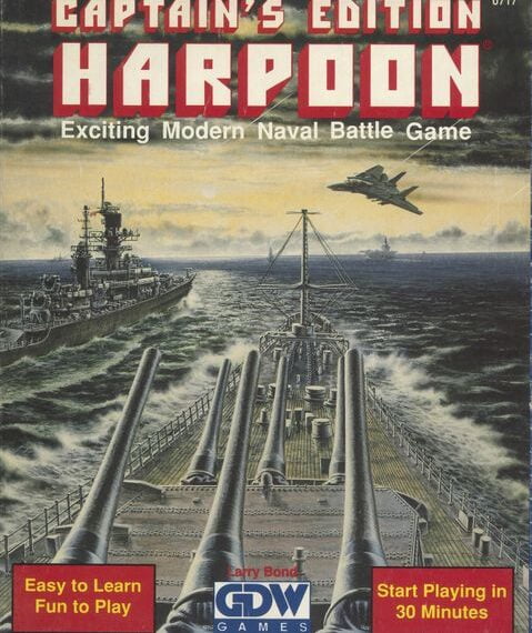 Harpoon: Captain’s Edition (1990) Board Game