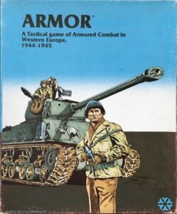 Armor: A Tactical Game of Armored Combat in Western Europe, 1944-1945 (1980) Board Game